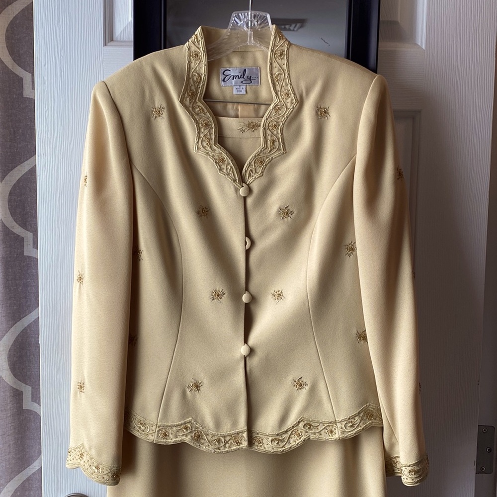 Special Occasion Two-Piece Jacket & Skirt